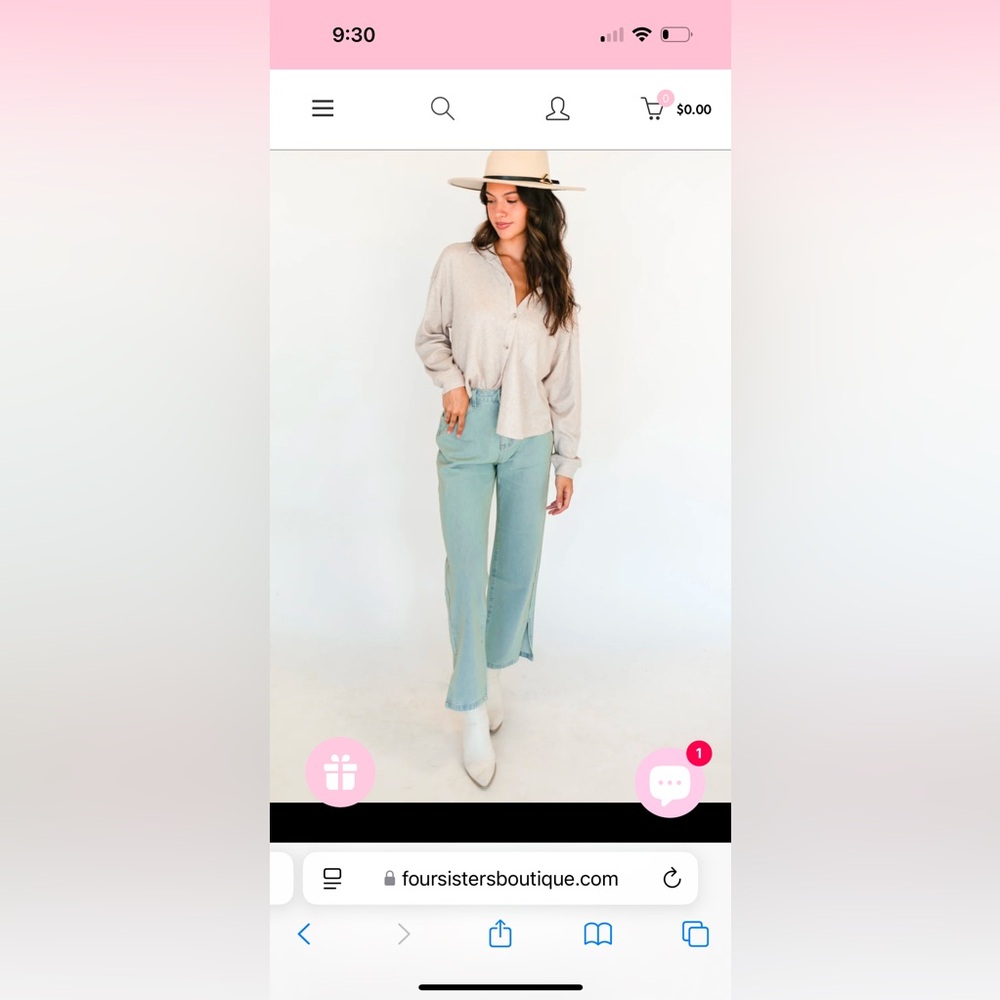 Adore you denim pants